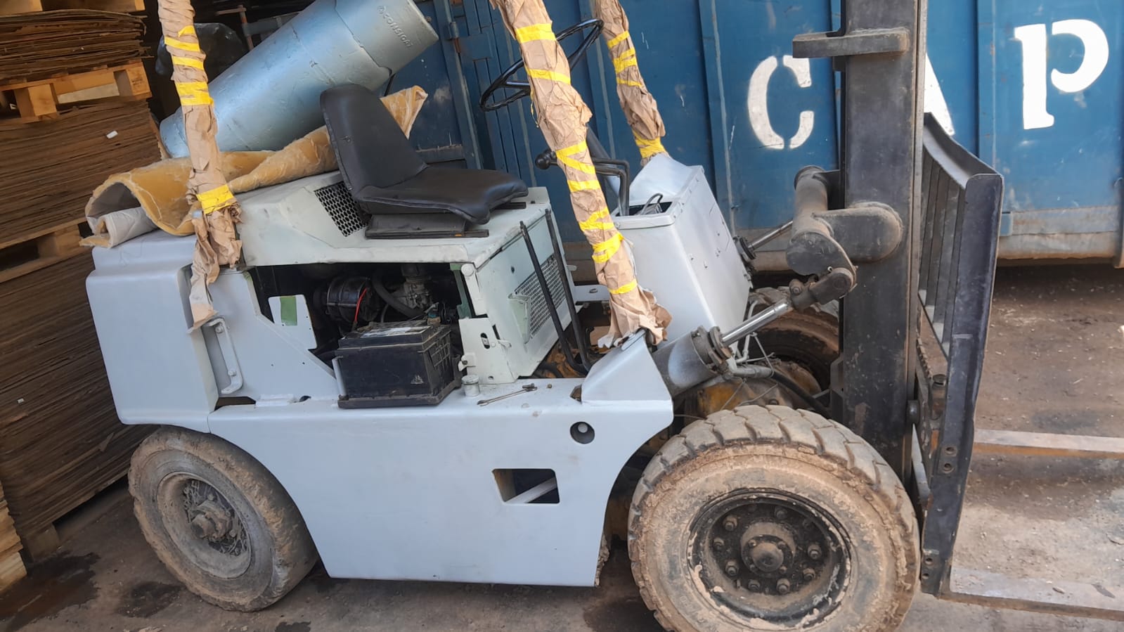 Restauração Clark - Antes